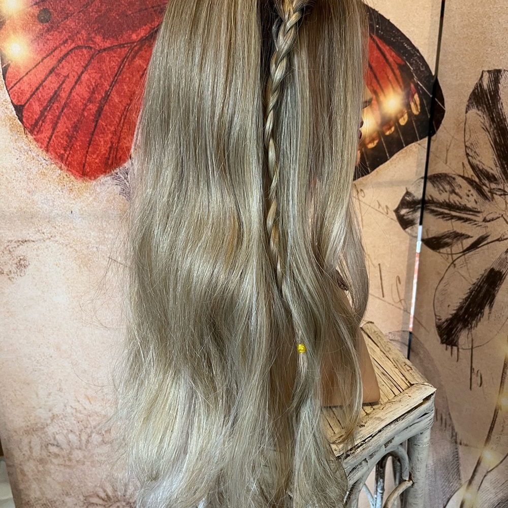 Long Lace front Monofilament Part Wig - Picture 4 of 13
